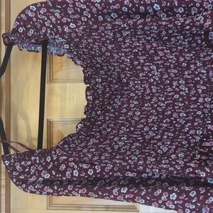 Smocked floral top, wild fable size XXL